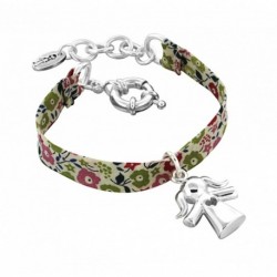 BRACELET FANTAISIE, FINITION ARGENTEE