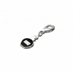 PENDENTIF FANTAISIE, FINITION ARGENTEE