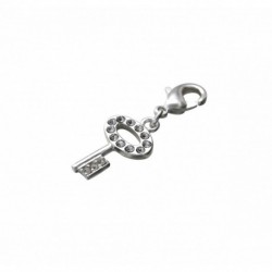 PENDENTIF FANTAISIE, FINITION ARGENTEE
