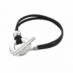 BRACELET FANTAISIE, FINITION ARGENTEE