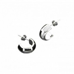 BOUCLE D OREILLE FANTAISIE, FINITION ARGENTEE