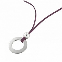 COLLIER FANTAISIE, FINITION ARGENTEE