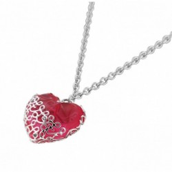 COLLIER FANTAISIE, FINITION ARGENTEE