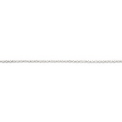 lg. 40 cm - Chaîne argent - jaseron - poids : 3,9 gr