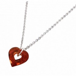 COLLIER FANTAISIE, FINITION ARGENTEE