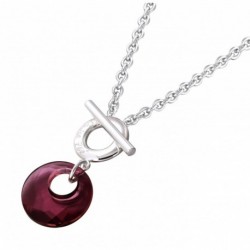 COLLIER FANTAISIE, FINITION ARGENTEE