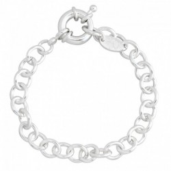 BRACELET FANTAISIE, FINITION ARGENTEE