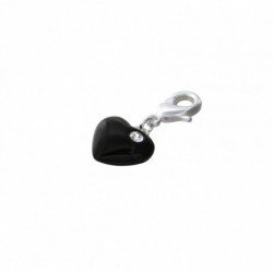 PENDENTIF FANTAISIE, FINITION ARGENTEE
