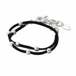 BRACELET FANTAISIE, FINITION ARGENTEE
