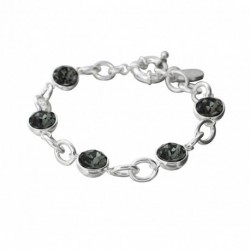 BRACELET FANTAISIE, FINITION ARGENTEE