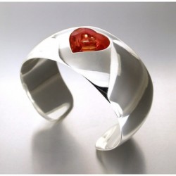 BRACELET FANTAISIE, FINITION ARGENTEE