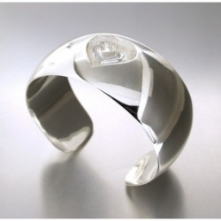 BRACELET FANTAISIE, FINITION ARGENTEE