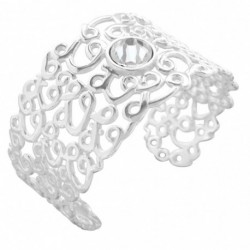 BRACELET FANTAISIE, FINITION ARGENTEE