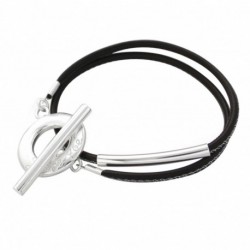 BRACELET FANTAISIE, FINITION ARGENTEE