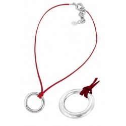 COLLIER FANTAISIE, FINITION ARGENTEE