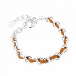 BRACELET FANTAISIE, FINITION ARGENTEE