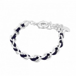 BRACELET FANTAISIE, FINITION ARGENTEE