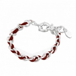 BRACELET FANTAISIE, FINITION ARGENTEE