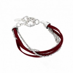 BRACELET FANTAISIE, FINITION ARGENTEE