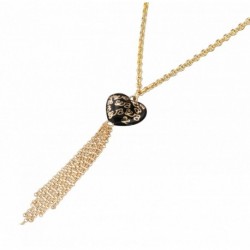 COLLIER FANTAISIE, FINITION DORE
