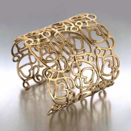 BRACELET FANTAISIE, FINITION DORE
