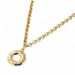 COLLIER FANTAISIE, FINITION DORE