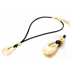 COLLIER FANTAISIE, FINITION DORE