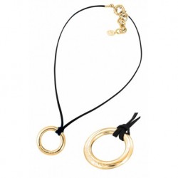 COLLIER FANTAISIE, FINITION DORE