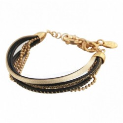 BRACELET FANTAISIE, FINITION DORE
