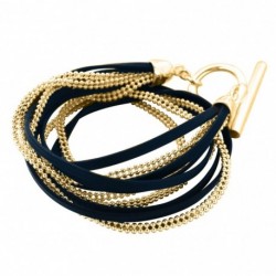 BRACELET FANTAISIE, FINITION DORE