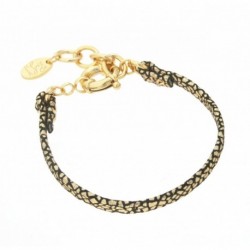 BRACELET FANTAISIE, FINITION DORE