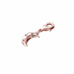 PENDENTIF FANTAISIE, FINITION OR ROSE