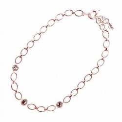 COLLIER FANTAISIE, FINITION OR ROSE