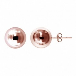 BOUCLE D OREILLE FANTAISIE, FINITION OR ROSE