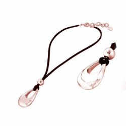 COLLIER FANTAISIE, FINITION OR ROSE