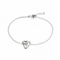 BRACELET 18CM CM ARGENT 925 CZ