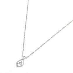 COLLIER 42CM ARGENT 925 MAMAN BEBE