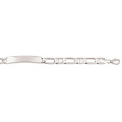 19 cm - identité marine - identité argent