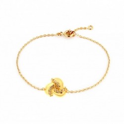 Bracelet 18cm Plaqu