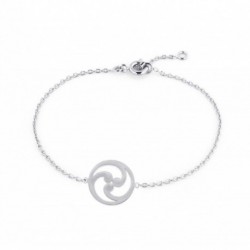 BRACELET 18CM PL OR ROND FORME CELTIQUE