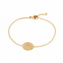 BRACELET 18CM PL OR FANTAISIE