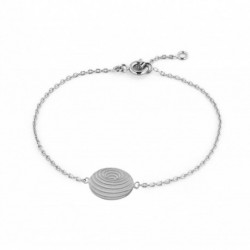 BRACELET 18CM ARGT FANTAISIE