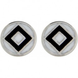 BO ARGT MEDAILLE BLANCHE ET NOIR
