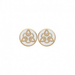 BO PUCE POR MOTIF CELTIQUE EMAILLE