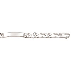 20 cm - 8,5 mm - identité super cheval alternée 1,1 - identité argent