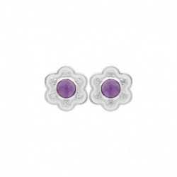 BO PUCE ARGT FLEUR EMAIL OZ ET AMETHYSTE