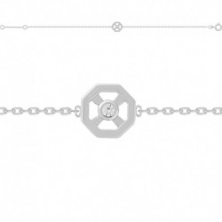 BRACELET 18 CM ARGT OZ