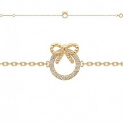 BRACELET 18CM POR NOEUD OZ