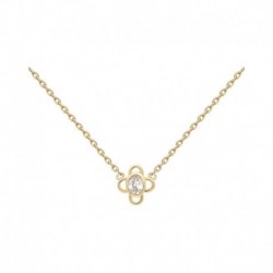 COLLIER 42CM POR CROIX OZ