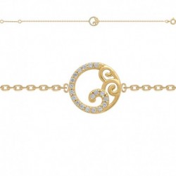BRACELET 18CM POR CERCLE OZ ET ARABESQUE